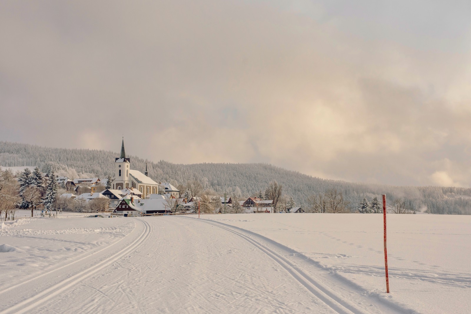 Běžecké tratě Kořenov - Příchovice
