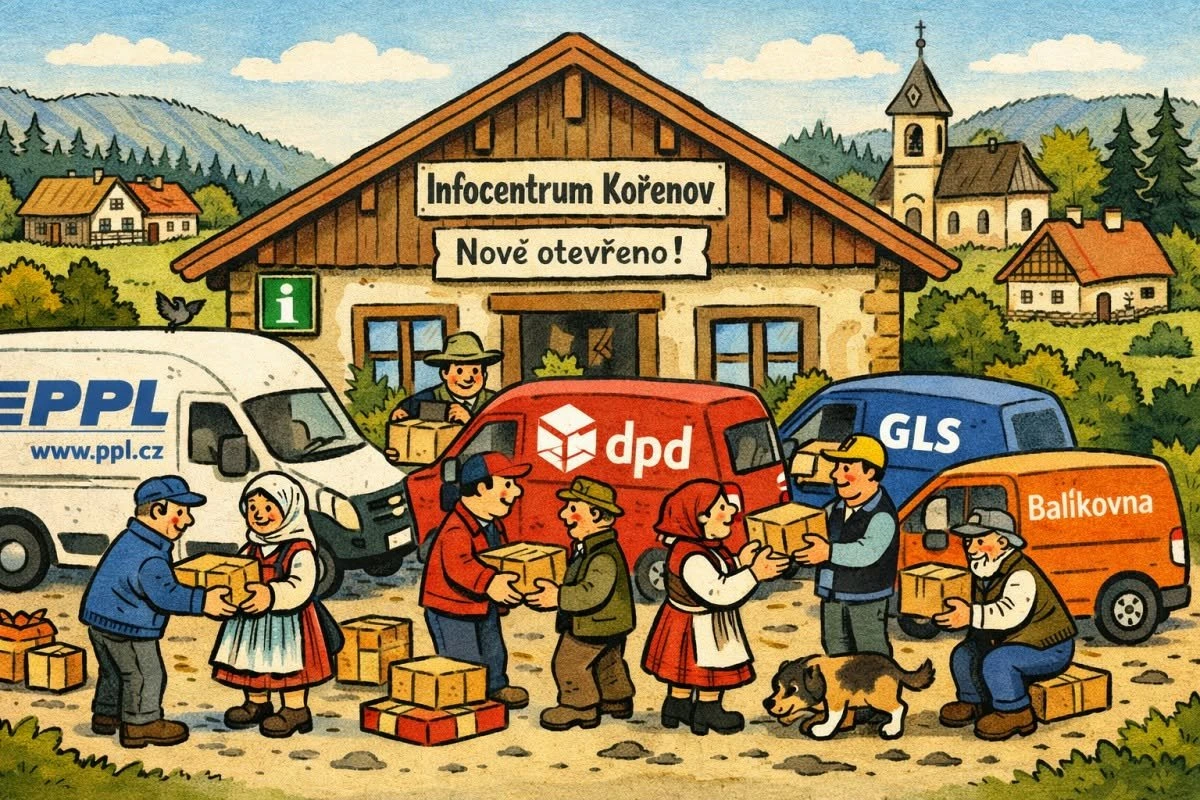 Infocentrum Kořenov rozšiřuje služby o novou pobočku PPL