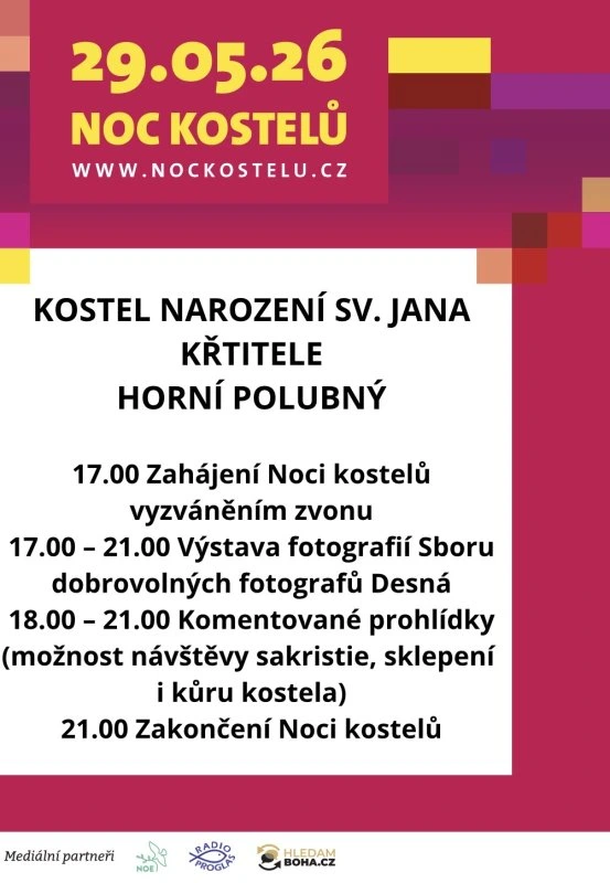 Noc kostelů - Horní Polubný