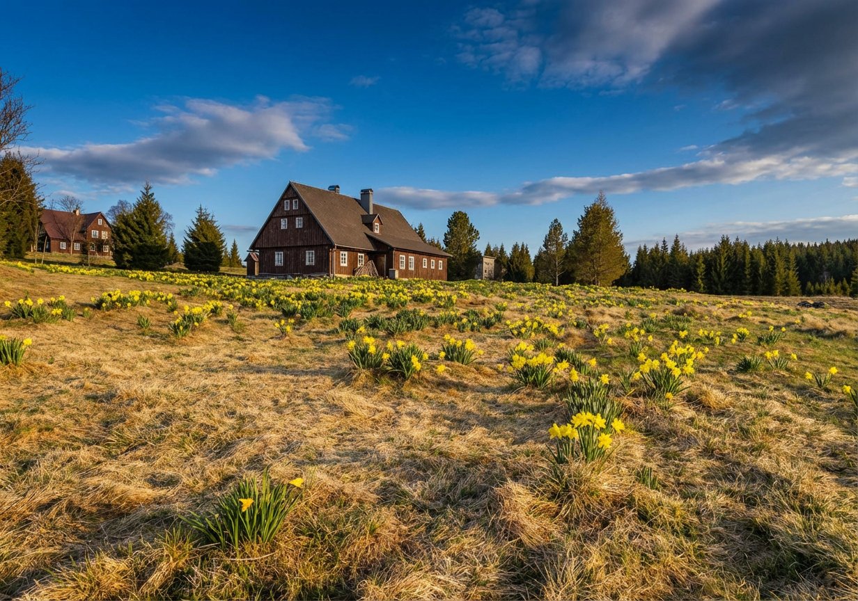 Hnojový dům v osadě Jizerka