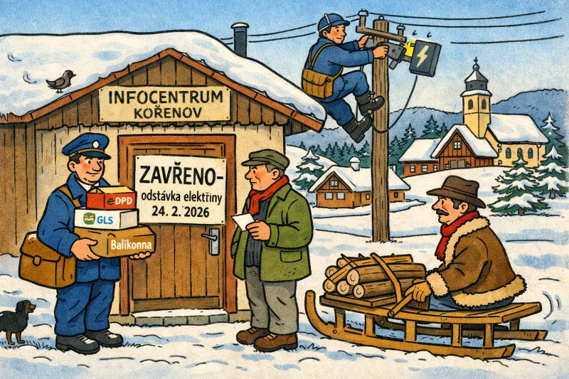24.2.2026 bude Infocentrum Kořenov uzavřeno